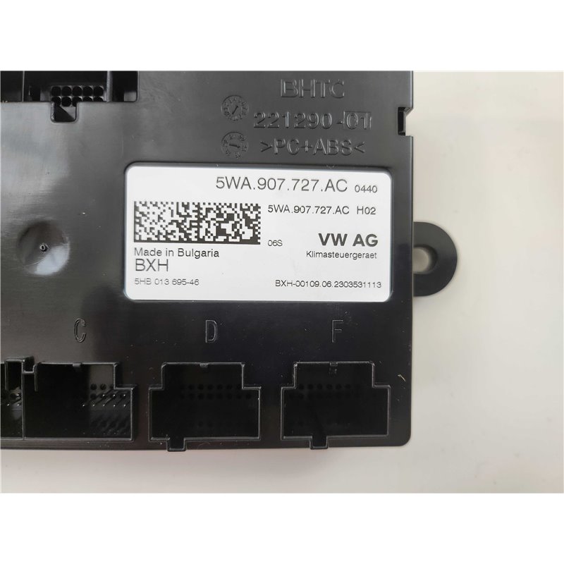 5WA907727AC Original VW SKODA SEAT Klimasteuergerät