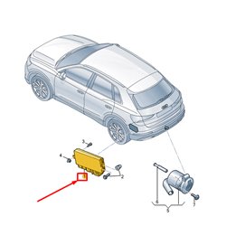 5H2907383D Original VW Audi Steuergerät für Anhängererkennung